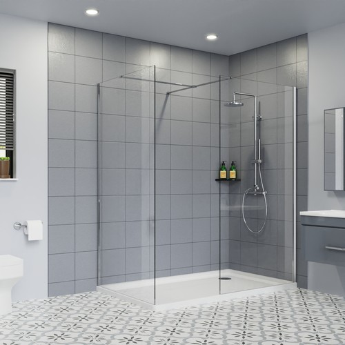 Walk shower enclosure wet - shower,