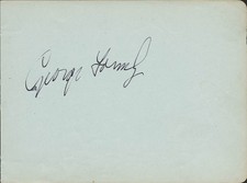 George formby signature - george,
