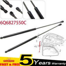 2PCS For VW Polo 9N 2001-2009 Hatchback 6Q6827550C Tailgate Rear Boot Gas Struts