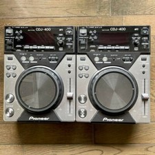 Pioneer Media Player CD/Digital CDJ-400 DJ Player Pair set of 2 Tested