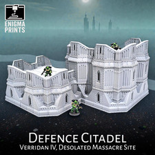 Defence Citadel - 28mm 3d