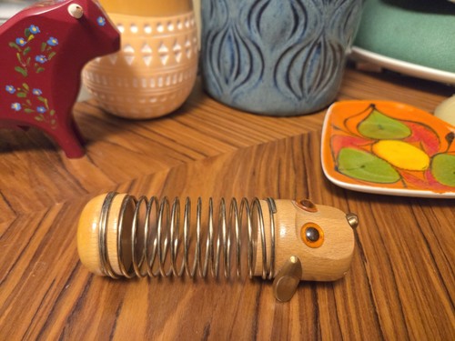 Vtg wooden metal - vtg,