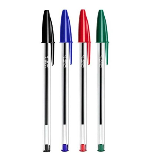 Bic pens cristal medium ball - pens,
