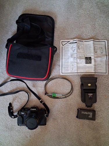Canon t60 camera with 50mm - canon,