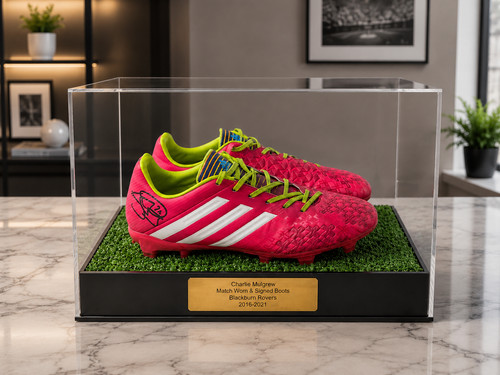 Football boot display case - boot,