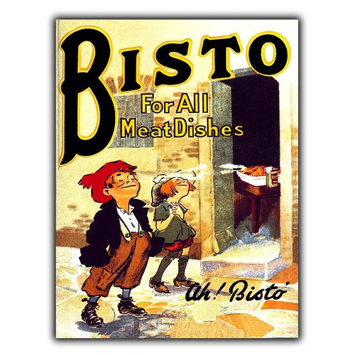 Bisto gravy metal sign - bisto,