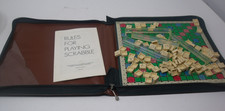 Vintage Scrabble Set in Zip