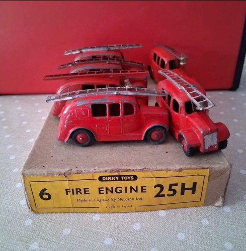 Dinky toys 25h fire engine - dinky,
