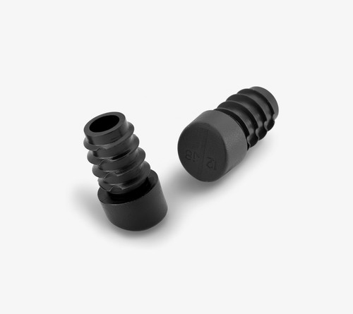 Angled round tube inserts - angled,