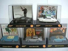 JAMES BOND 5 MODEL CAR PROMOTIONAL SET NOT IN SHOPS ASTON DB5 DBS 1:64 SCALE K8