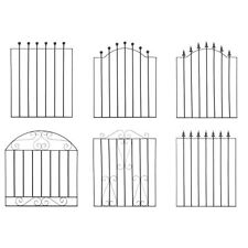 Safety Wrought Iron Metal Garden Side Gate Easy Install Tall & Wide Gate Barrier