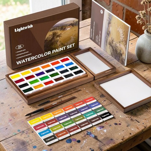 Watercolour paint set - paint, 24