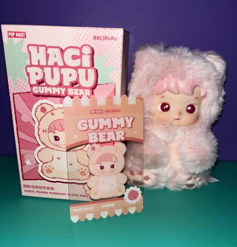 Pop mart hacipupu gummy bear - pop,