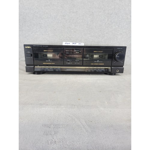 Aiwa wx333u stereo double - stereo,