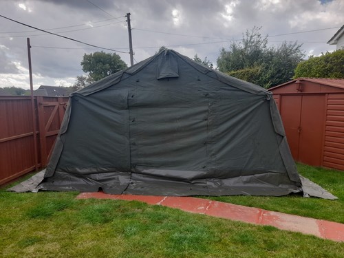 Military tent army - , green