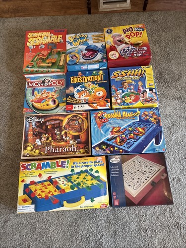 Joblot 10x family boardgames - joblot,