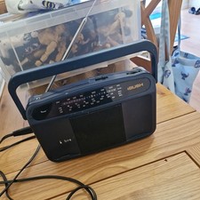 Bush R640 Classic Blue FM/SW/LW/MW Portable Radio Retro. Pre Owned