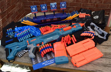 NERF Gun Tactical Vest Camo Ammo Bag 12 Bullet Magazine Moving Target for Nerf