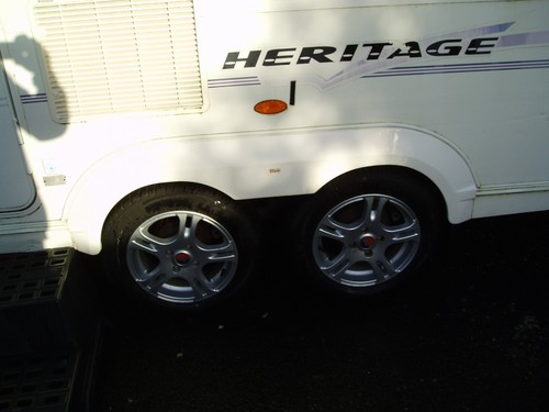 Caravan wheel arch - arch, cover