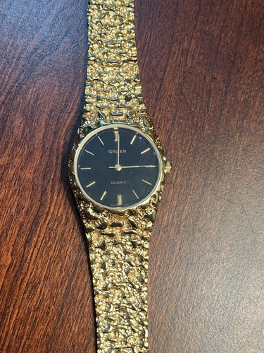 Vintage gruen black dial - vintage,