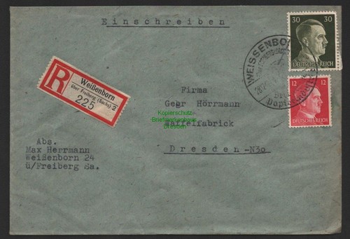 B9794 letter used - used, hörmann