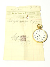 1896 18ct Gold Pocket Watch