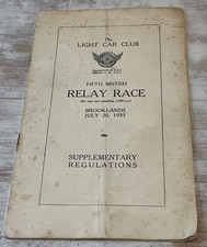 1935 Brooklands Light Car Club