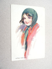 Little Miss Erin Irish Postcard Used stamped 1919