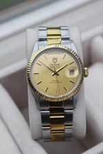 1988 TUDOR Prince Day-date 94613 Self-winding 36mm Champagne Dial Vintage Men’s