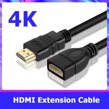 50cm HDMI 4K Cable Male To Female Converter Short Extension Cable Fire TV