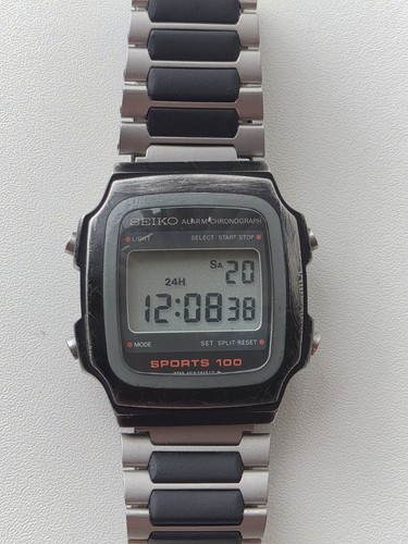 Vintage seiko a914 5a49 sports - vintage,