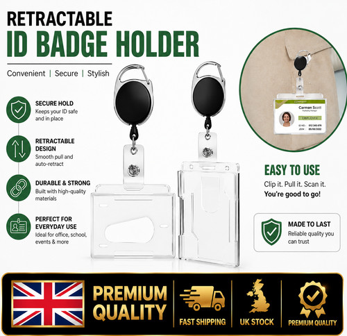Badge holder retractable - holder,