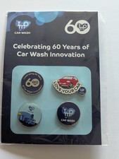 IMO Car Wash Enamel Badges Set 60 Years