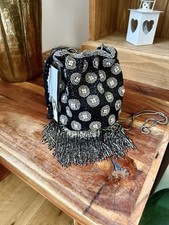 Zara Black Sequins And Beads