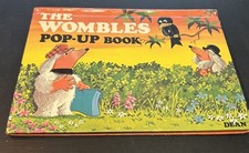 The Wombles Pop-Up Book Dean & Son 1974 Vintage