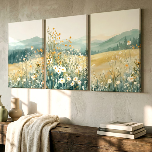 Pieces serene landscape - 3,