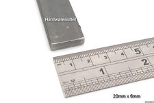 6.0mm Mild Steel FLAT BAR 20,25,30,40,50,60,75,100mm available in 8 lengths