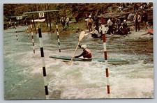 White Water Slalom Canoe And