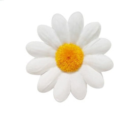 1pc Daisy Hair Clip Flower Pin