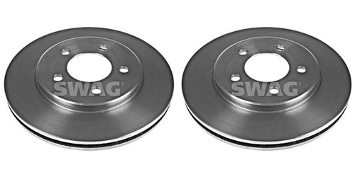 Front brake disc pcs swag - brake,