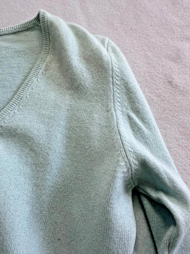 100 cashmere neck jumper - cashmere,