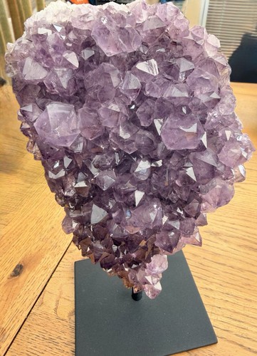 Large amethyst crystal - amethyst,
