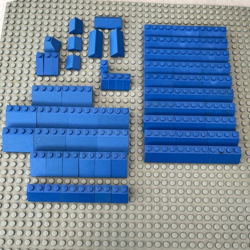 Lego blue roof slope - lego,