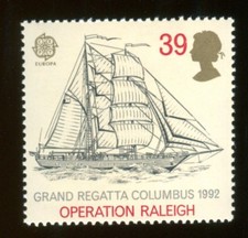 1992 39p Kaisei, Regatta