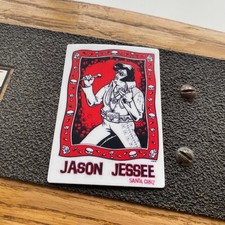 Santa Cruz Jason Jessee Fat Elvis Everslick 2 Skateboard Sticker - 1990s