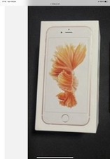 EMPTY Box for Apple iPhone 6S  Rose Gold 16gb NO Phone Or Accessories
