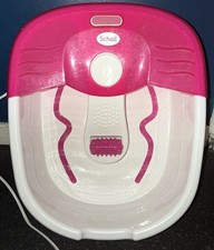 Scholl Foot Spa / Foot Bath Model DRFB7132 Helen Of Troy Pink White