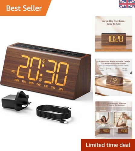 Elegant walnut digital - elegant,