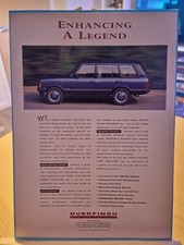 Original 1995 Overfinch Advert