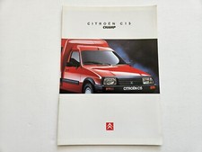 CITROEN C15 CHAMP VAN BROCHURE